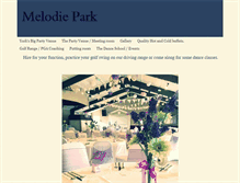 Tablet Screenshot of melodiepark.com